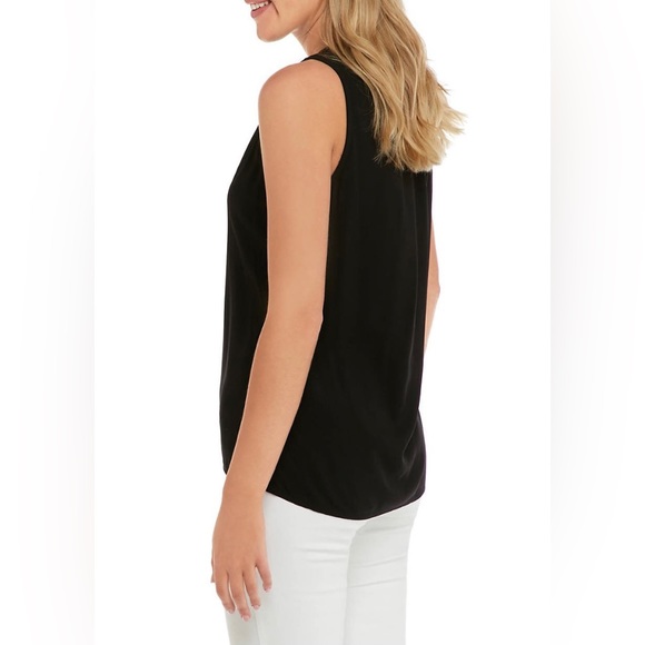 Crown & Ivy Women’s Split-Neck Peasant Top - Picture 4 of 9